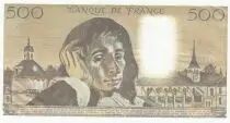 Francia 500 francs - Pascal - 03-04-1980 - Serial O.116