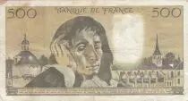 Francia 500 francs - Pascal - 03-11-1977 - Serial Z.92
