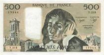 Francia 500 Francs - Pascal - 05-07-1984 - Serial Y.213