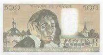Francia 500 Francs - Pascal - 05-07-1990 - Serial M.317