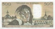 Francia 500 Francs - Pascal - 05-10-1978 - Serial K.93
