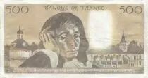 Francia 500 francs - Pascal - 06-01-1983 - Serial Z.175