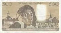 Francia 500 francs - Pascal - 06-01-1983 - Serial Z.178