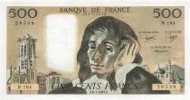 Francia 500 Francs - Pascal - 06-05-1983 - Serial N.184