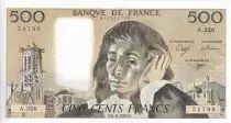 Francia 500 Francs - Pascal - 06-09-1990 - Serial A.326 - P.156