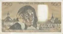 Francia 500 francs - Pascal - 06-11-1975 - Serial Y.56
