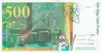 Francia 500 Francs - Pierre and Marie Curie - 1994 - Serial B.014