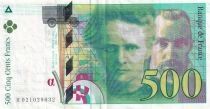 Francia 500 Francs - Pierre and Marie Curie - 1994 - Series D