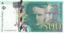 Francia 500 Francs - Pierre and Marie Curie - 2000 - Serial P.043