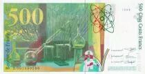 Francia 500 Francs - Pierre et Marie Curie - 1994 - Letter B - XF+ - P.160a