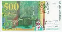 Francia 500 Francs - Pierre et Marie Curie - 1994 - Letter N - XF - P.160a