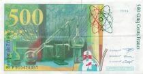 Francia 500 Francs - Pierre et Marie Curie - 1994