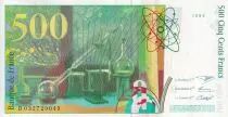 Francia 500 Francs - Pierre et Marie Curie - 1995 - Letter B - P.160