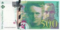 Francia 500 Francs - Pierre et Marie Curie - 1995 - Letter B - P.160