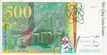 Francia 500 Francs - Pierre et Marie Curie - 1995 - Letter T - P.160