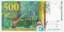 Francia 500 Francs - Pierre et Marie Curie - 1998 - Letter E - P.160