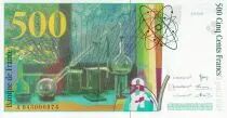 Francia 500 Francs - Pierre et Marie Curie - 2000 - Serial A.043 - 974th banknote for this sign - P.159