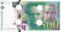 Francia 500 Francs - Pierre et Marie Curie - Annuled - 1994 - Letter F - P.160