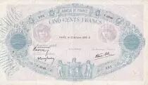 Francia 500 Francs - Pink and  blue - 12-10-1939 - Serial V.3646- P.66