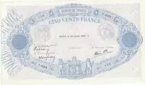 Francia 500 Francs - Pink and  blue - 28-07-1938 - Serial T.3084