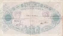 Francia 500 Francs - Pink and Blue - 05-05-1938 - Serial H.2854 - F.31.10