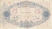Francia 500 Francs - Pink and Blue - 09-03-1933 - Series W.2137