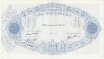 Francia 500 Francs - Pink and Blue - 09-09-1937 - Serial L.2686