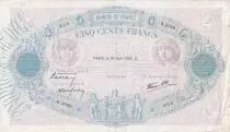 Francia 500 Francs - Pink and blue - 30-06-1938 - Serial K.3029  - P.66