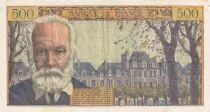 Francia 500 Francs - Victor Hugo - 02-09-1954 - Serial A.42