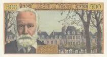 Francia 500 Francs - Victor Hugo - 02-09-1954 - Serial O.48 - XF - P.133