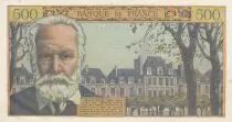 Francia 500 Francs - Victor Hugo - 04-03-1954 - Serial J.26