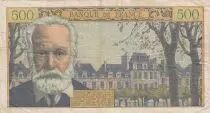 Francia 500 Francs - Victor Hugo - 04-03-1954 - Serial N.18