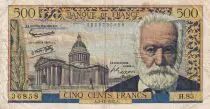 Francia 500 Francs - Victor Hugo - 05-12-1957 - Serial H.83 - P.133