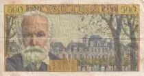 Francia 500 Francs - Victor Hugo - 06-02-1958 - Serial H.96 - P.133