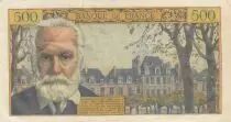 Francia 500 Francs - Victor Hugo - 06-02-1958 - Serial V.88