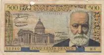 Francia 500 Francs - Victor Hugo - 07-01-1954 - Serial M.6