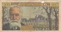 Francia 500 Francs - Victor Hugo - 07-01-1954 - Serial M.6