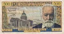 Francia 500 Francs - Victor Hugo - 30-10-1958 - Serial M.110 - P.133