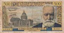 Francia 500 Francs - Victor Hugo - 30-10-1958 - Serial M.110 - P.133