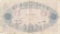 Francia 500 Francs Blue and Pink - 04-06-1936- Serial Z.2307