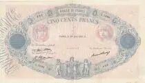 Francia 500 Francs Blue and Pink - 25-06-1931 - Serial L.1698