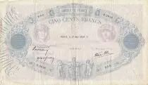 Francia 500 Francs Blue and Pink modified - 27-05-1938 - Serial B.2918