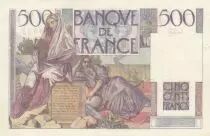 Francia 500 Francs Chateaubriand - 06-09-1945 - Serial C.33 -  P. 129
