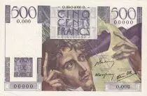 Francia 500 Francs Chateaubriand - Specimen - 1945