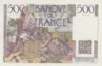 Francia 500 Francs Chateaubriand 19-07-1945- Serial E.22 - VG to F