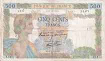 Francia 500 Francs La Paix - 16-05-1940 - S&eacute;rie B.162
