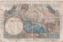 Francia 500 Francs Mercury - 1960 - Serial F.1-76344
