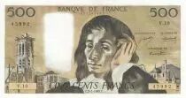 Francia 500 Francs Pascal - 02-01-1969 - V.10