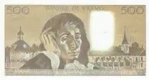 Francia 500 Francs Pascal - 02-09-1993 Serial P.407 - AU - P.156