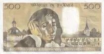 Francia 500 Francs Pascal - 03-02-1977 - Serial M.69 - VF
